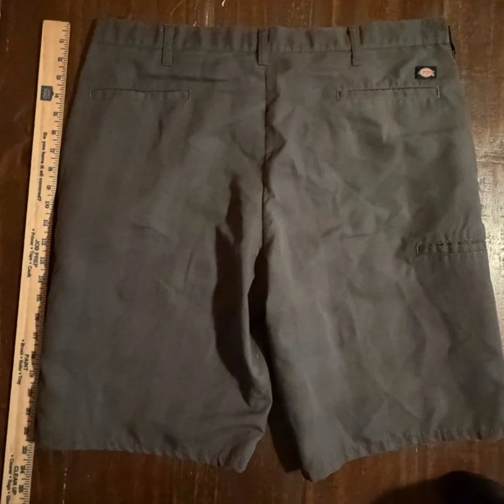 Dickies Charcoal Checkered Shorts Size 38”